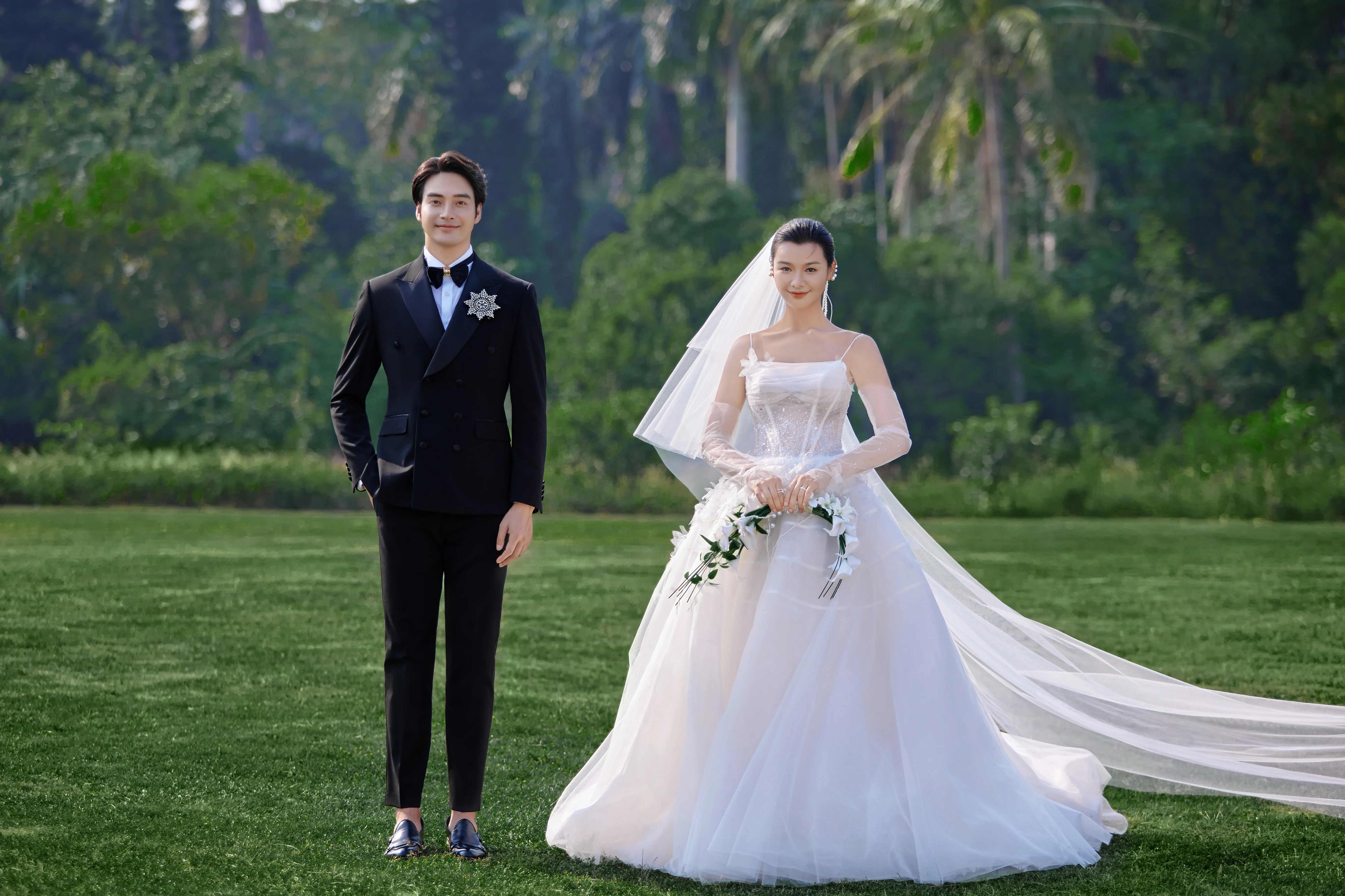 珠海｜仙女必拍的草坪婚纱照